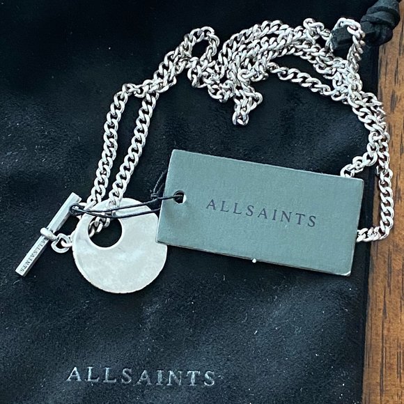 Brand New With Tags ALL SAINTS Men's Necklace - Picture 6 of 12